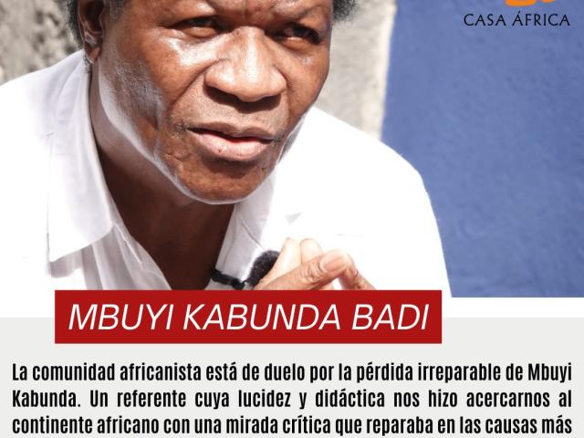 Fallece el profesor Mbuyi Kabunda