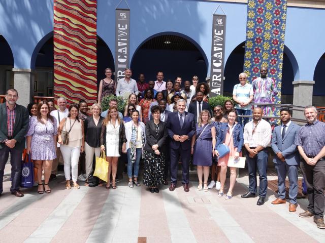 Los participantes del Programa Staff Week de la ULPGC visitan Casa África