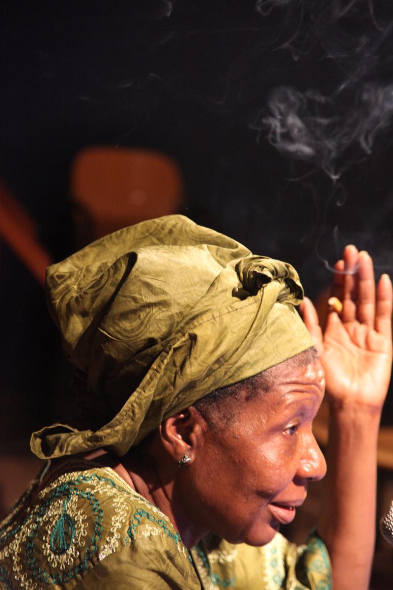 'Letras Africanas' con María Nsue en Gran Canaria. África Vive, 2010
